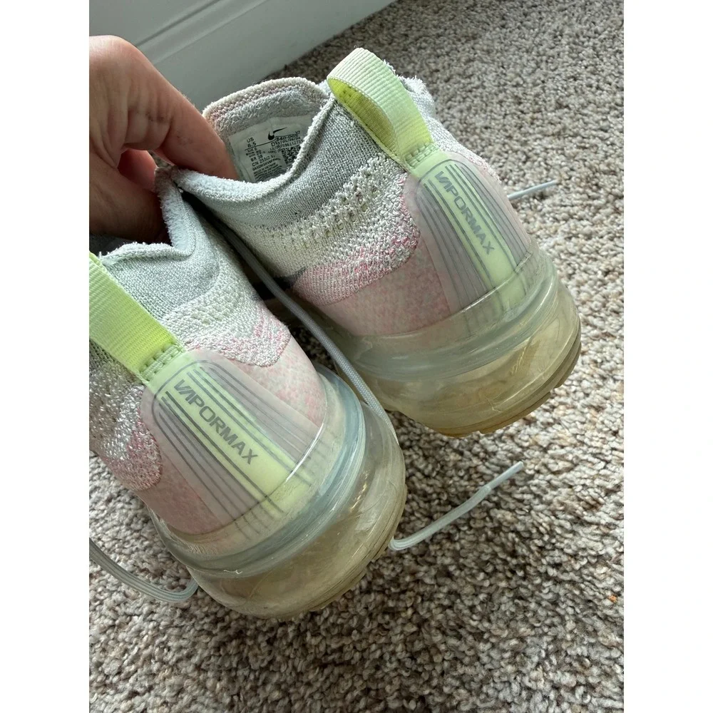 Nike Air VaporMax 2023 Flyknit Womens 8.5 Pure Platinum Pink DV6840-005